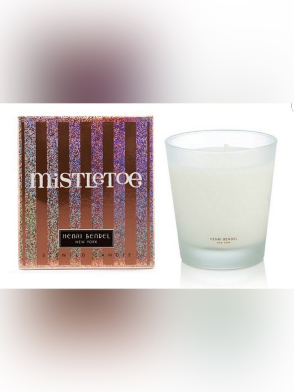 HENRI BENDEL Mistletoe Scented Candle 9.4oz